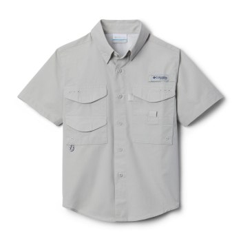 Columbia Overhemd Jongens, PFG Bonehead Short Sleeve Grijs, 10IOPWMZU